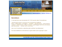 Tablet Screenshot of laminatebutor.hu